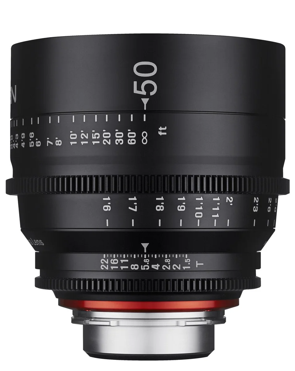 Obiektyw filmowy Xeen 50 mm T1.5 (EF)