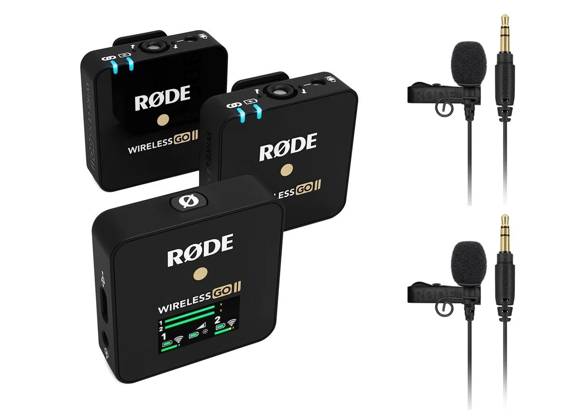 System RØDE Wireless GO II + 2x Lavalier GO